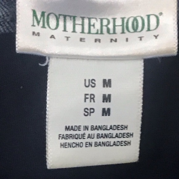 Motherhood Maternity Bootcut Dark Wash Jeans sz M - Picture 3 of 6